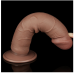 Реалистичный фаллоимитатор Sliding-Skin Dual Layer Dong 8", 20 см.
